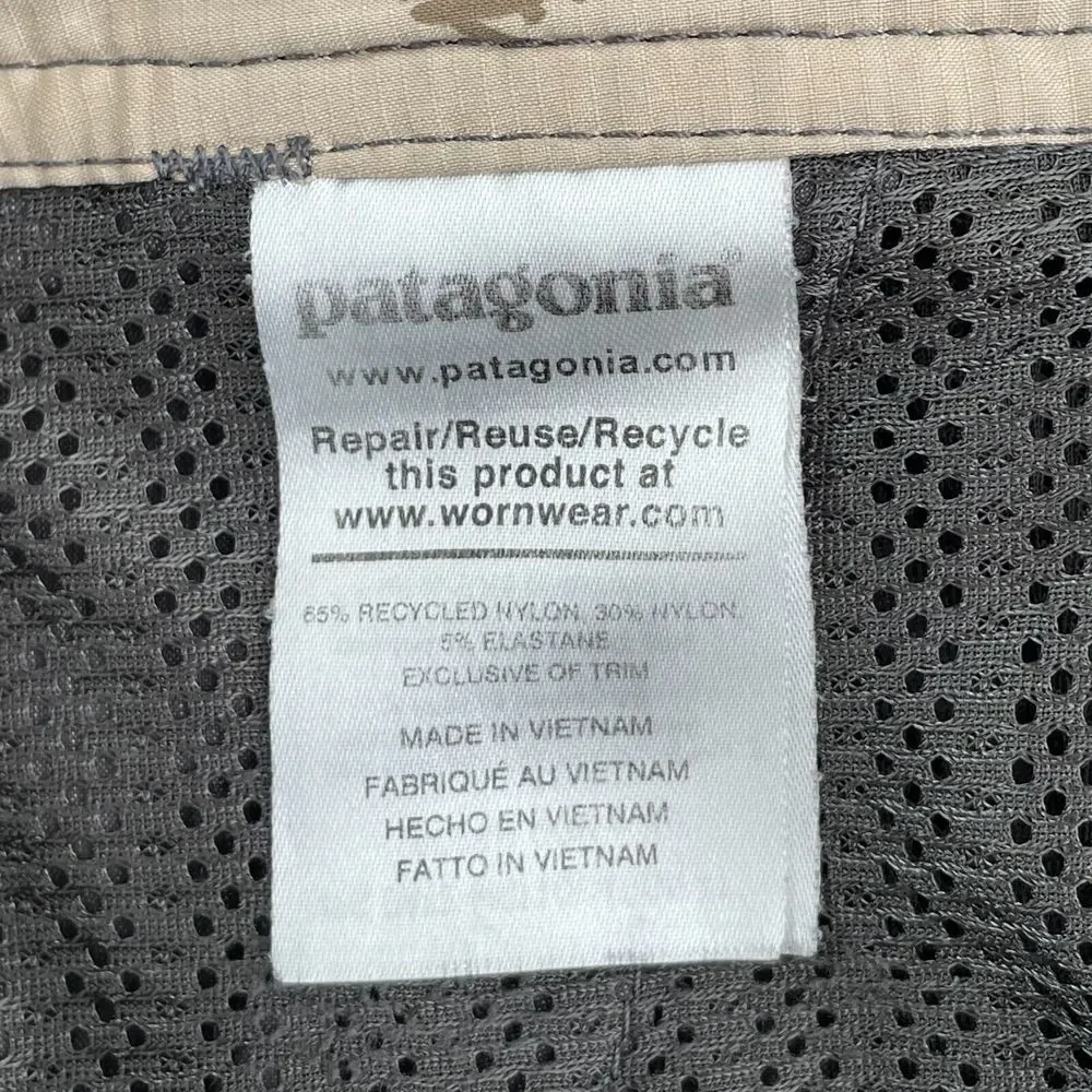 Patagonia‎ Wavefarer Walk Shorts Men 30x9 Grey DWR UPF50 Hybrid Hiking Fishing